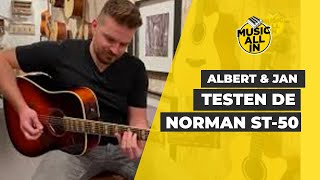 Video thumbnail for Music All In test de Norman ST50 Cherry Burst by Music All In