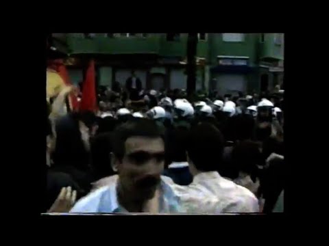 Riots In Leipzig, Germany, 1998