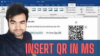 How to insert a QR code in a word document 2023