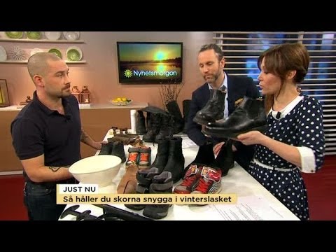 Så håller du skorna snygga i vinterslasket - Nyhetsmorgon (TV4)