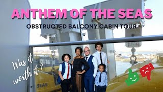 OBSTRUCTED BALCONY CABIN FULL TOUR