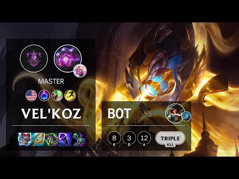 Vel'Koz Bot vs Miss Fortune - NA Master Patch 11.3