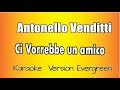 Antonello Venditti -  Ci Vorrebbe Un Amico  (versione Karaoke Academy Italia)