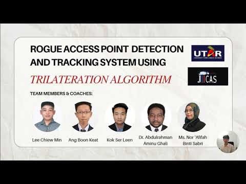 A105 Rogue Access Point Detection and Tracking System    Using Trilateration Algorithm (JIICaS 2023)