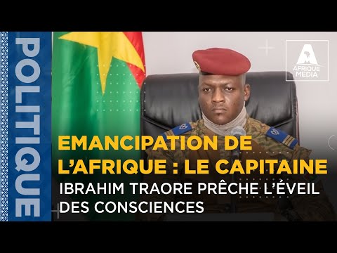 EMANCIPATION DE L’AFRIQUE : LE CAPITAINE IBRAHIM TRAORE PRÊCHE L’ÉVEIL DES CONSCIENCES
