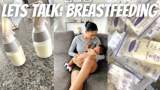 EXCLUSIVELY BREASTFEEDING: MY JOURNEY, PUMPING SCHEDULE, PRODUCTS I LOVE & MY MILK!
