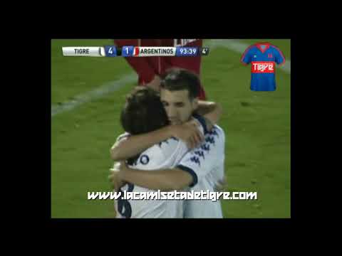 LA CAMISETA DE TIGRE - Gol de Martín Galmarini a Argentinos Juniors (2012)