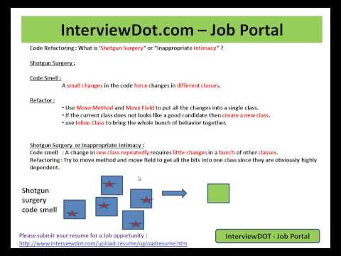 WHAT IS SHOTGUN SURGERY