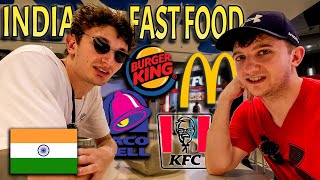 Americans SHOCKED by Fast Food in India! | BETTER Than USA?! 🇮🇳