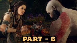 GOD OF WAR Walkthrough Gameplay Part 6 - The Witch of The Wood (God of War 4)