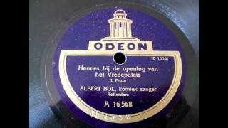 (1913) Hannes bij de opening van het Vredepaleis - Albert Bol