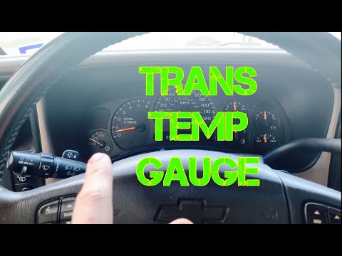 1/2 Ton Chevy Cluster Swap (Trans Temp Gauge)