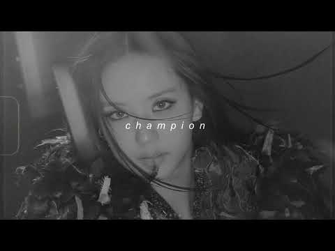 blackpink - champion (slowed + reverb)