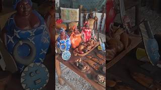 boutique de souvenir au Sénégal