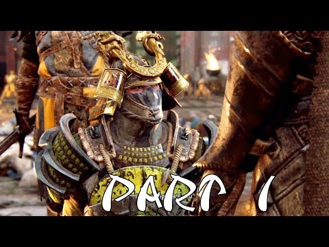 For Honor Samurai Campaign Walkthrough Gameplay Part 1 - Duty [PS4 - Guide]