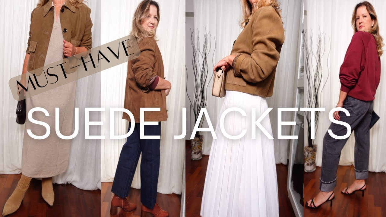 WHAT'S NEW IN MY WARDROBE 🍂 The SUEDE JACKET | Massimo Dutti, Arket, Cos, Mango & Zara