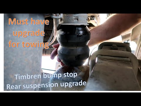 How to install Timbren bump stop suspension upgrade on 2011 GMC Sierra 2500 compression cup