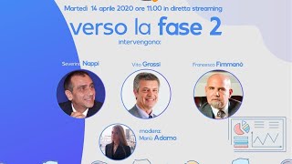 Coronavirus: verso la fase 2