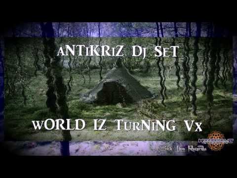 Antikriz - Darkpsy Dj Set - World iZ Turning vX - 2016