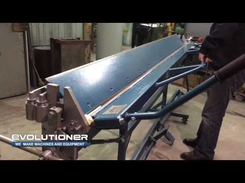 Manual Sheet Metal Bending Machine