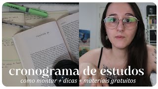 How to Create a Study Schedule: English & Spanish