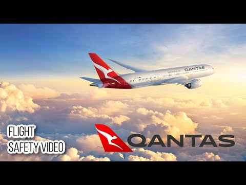 Qantas Flight Safety Demo Video 2020