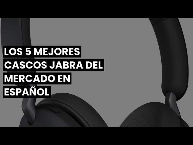 Vídeo relacionado con Jabra Evolve3 75 Auriculares On-Ear Bluetooth Inalámbricos con Micrófono y Base Carga para Trabajo, USB-A, IA Llamadas, ANC Avanzada, 22h Batería, para Apps Reunión Online, Negro
