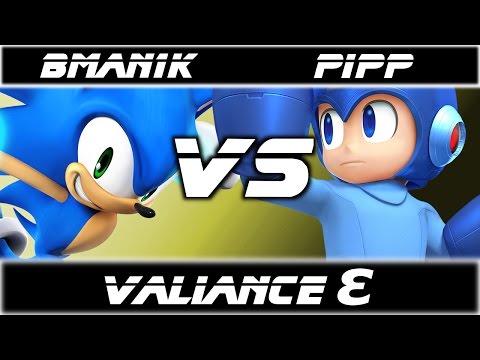 Valiance Epsilon - Brawlman1000 (Sonic) vs HLN|Pipp (DK, Megaman) - WR3