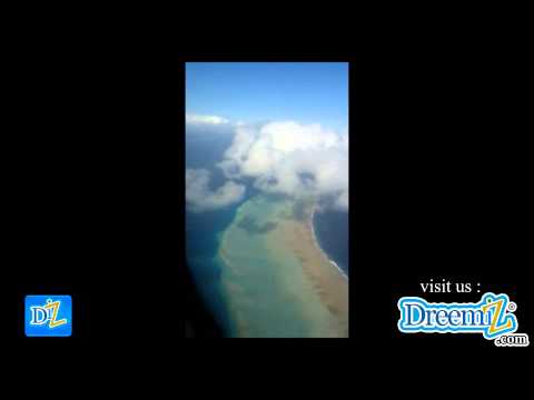 Flying over Marutea island