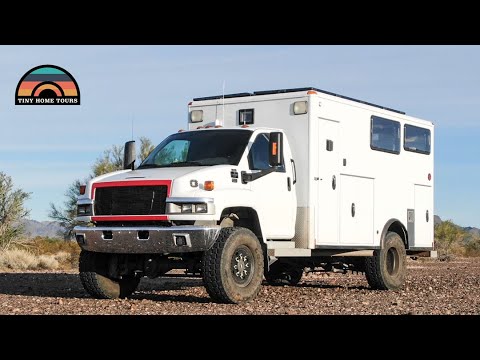 Ultimate 4x4 DIY Ambulance Conversion - Off Grid Overland Vehicle Tour