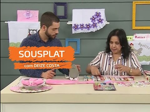 Sousplat com Deize Costa | Vitrine do Artesanato na TV
