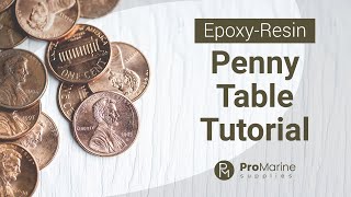 Epoxy Penny Table Tutorial