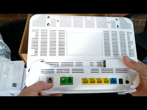 A look at the Zyxel VMG8825-B50B router.