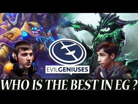 Sumail (Tinker) vs Arteezy (Outworld Devourer) - Who is the best in Evil Geniuses (Highlights)