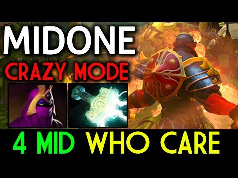 4 Mid Who Care ► Ember Spirit Crazy Mode by MidOne 7.06 Dota 2