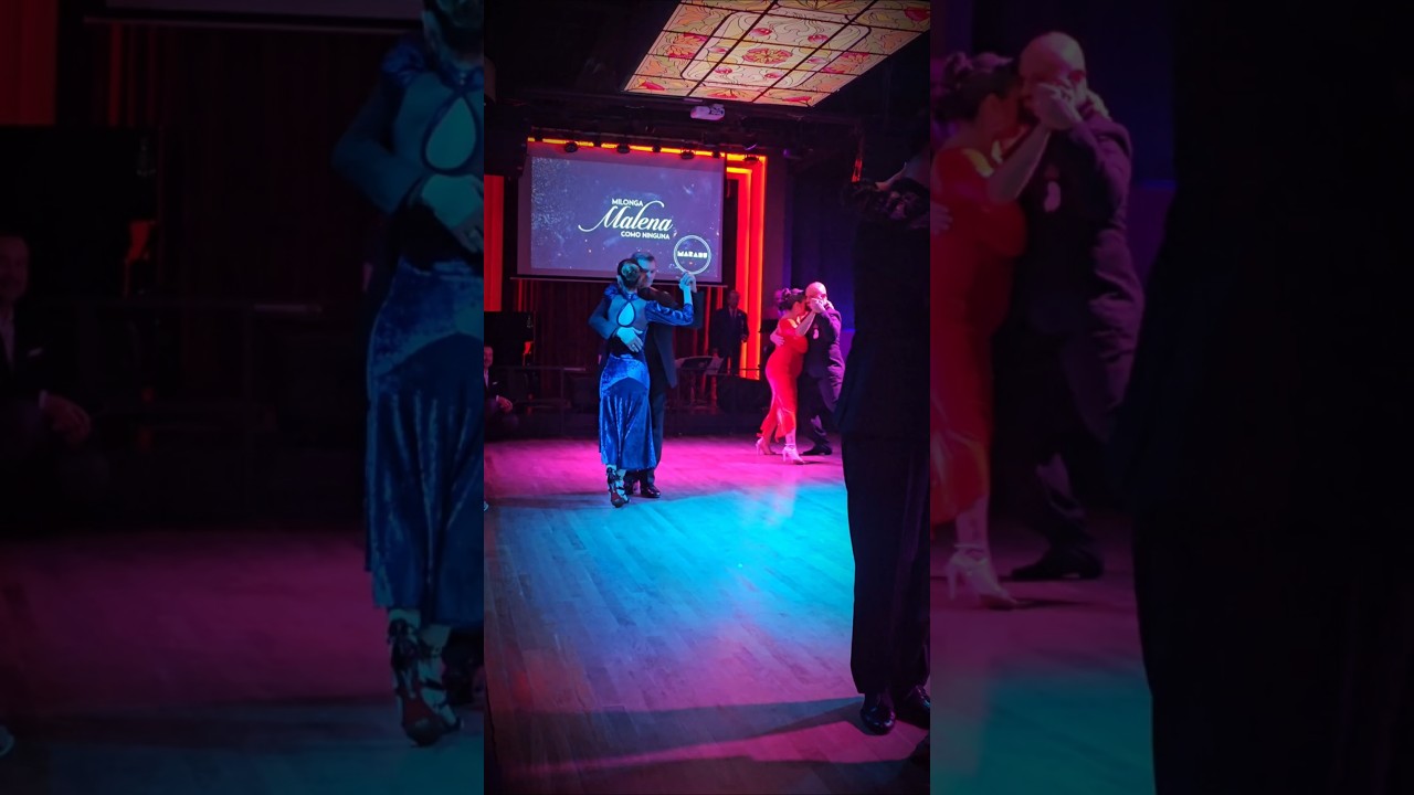 Malena Rodriguez & Juan Amaya en Milonga Malena!!