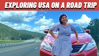 Exploring USA on a road trip| Indian Vlogger In America| Albeli Ritu