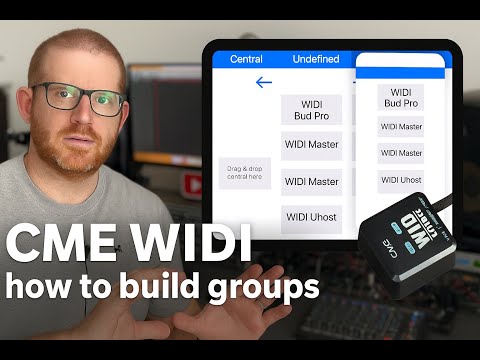 CME widi groups, how to do it easily