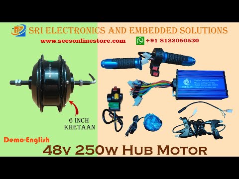 48v 250w High Speed(45 Kms) Hub Motor Kit -Alter Make (With Warranty)