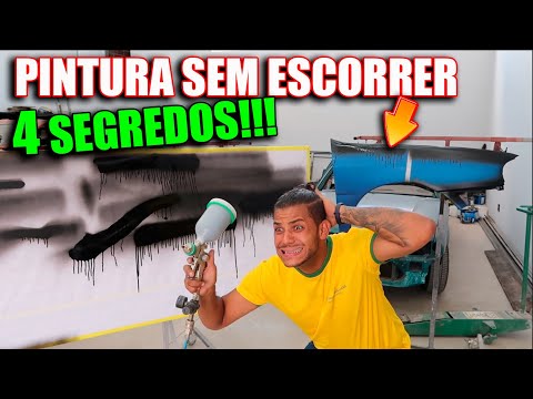 PINTURA QUE NUNCA ESCORRE COMO FAZER - O SEGREDO QUE NINGUÉM CONTA!