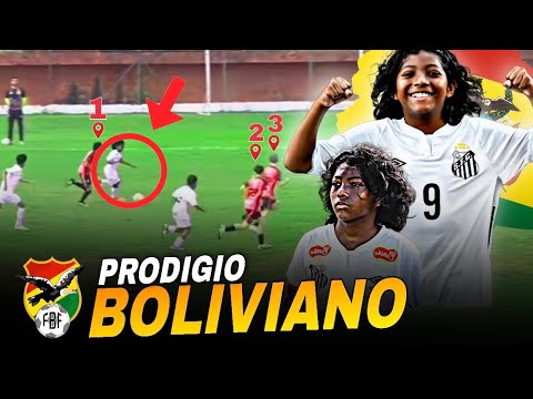 Beautiful game! 🇧🇴 12-Year-Old Bolivian Boy Shocks Santos of Brazil