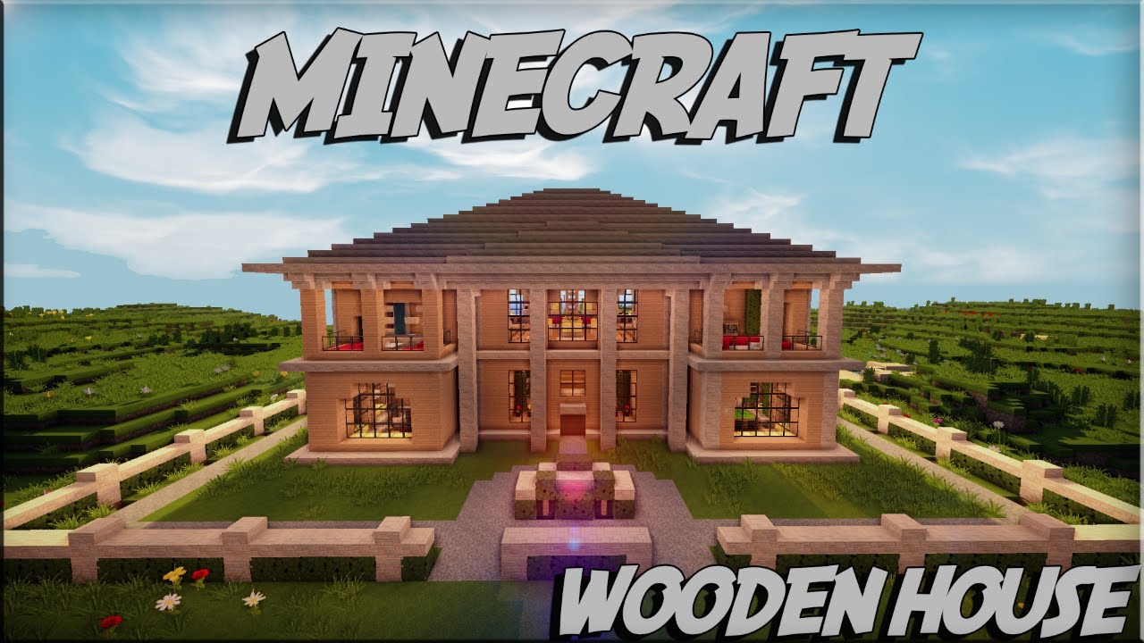 Wooden house Minecraft Map