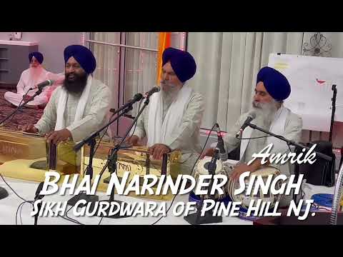 Eka Nirbhau Baat Suni. Bhai Narinder Singh @ Sikh Gurdwara of Pine Hill NJ. Rec Edit Amrik Dhaliwal.