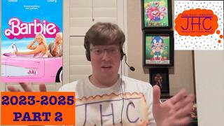 RANKING EVERY MOVIE (I've Ever Seen) EVER! Part 20-2: 2023-2025 Disney Warner Bros Paramount Sony