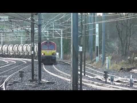 92016 Dollands Moor Irvine China Clay Tanks at Lancaster 4th December 2013