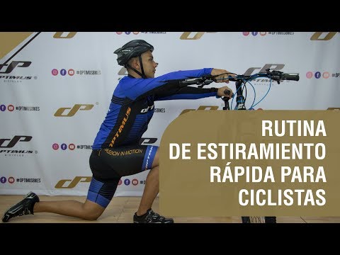 Stretching before and after cycling