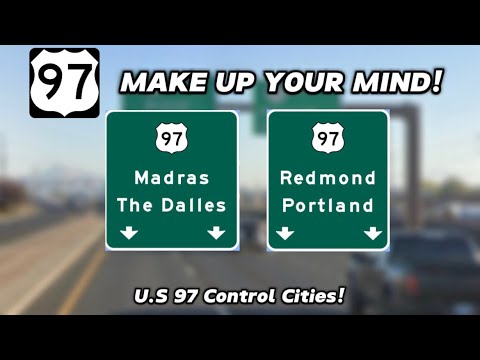 Why are Oregon Control Cities so Inconsistent? | U.S. 97 Control Cities!