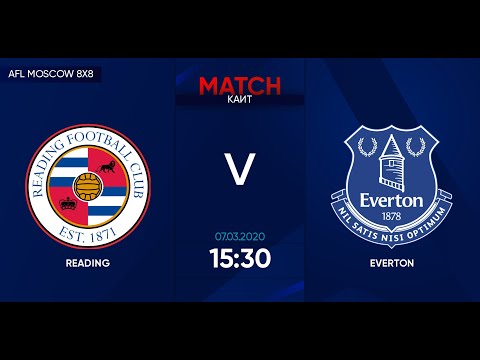 AFL20. England. Premier League. Day 2. Reading - Everton