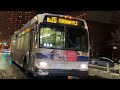2009 Orion VII Next Gen 4371 On The Bx15 To Fordham Plaza At 125 Street Morningside Ave Snow Loan