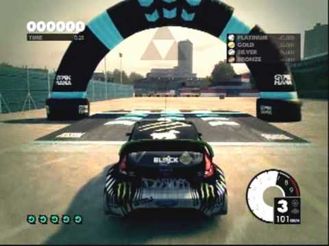 DiRT3 - Gymkhana Academy Tutorial 2 - Jumps